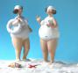 Sexy in spiaggia anche senza taglia 38