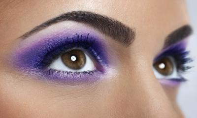 Make up viola per gli occhi