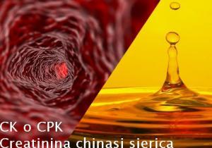 CK o CPK - Creatinina chinasi sierica